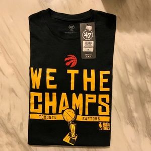 VINTAGE RAPTORS ‘WE THE CHAMPS’ T-SHIRT
